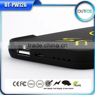 2016 Trending Products Customized Logo Portable 6000mah Power Bank Wireless Charger for Iphone photo-6