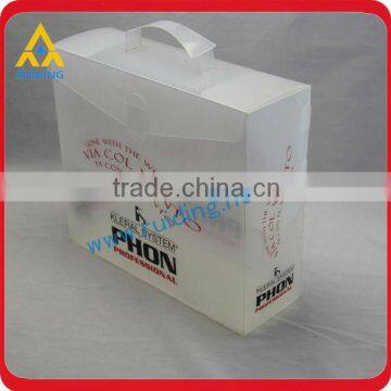 wine frosted pp folding carton