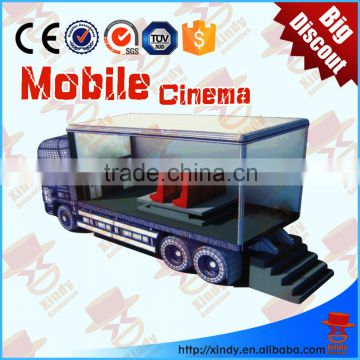 Amusement rider truck mobile 9d cinema motion simulator                        
                                                Quality Choice