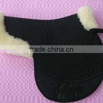 Natural sheepskin saddle pad exporting to Australia,America and Europe