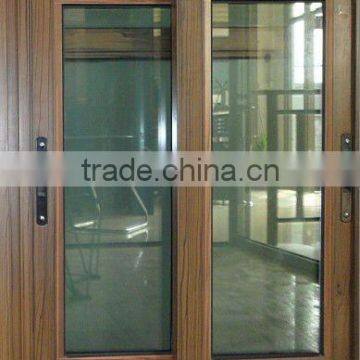 2 fans aluminum/pvc sliding window/casement window