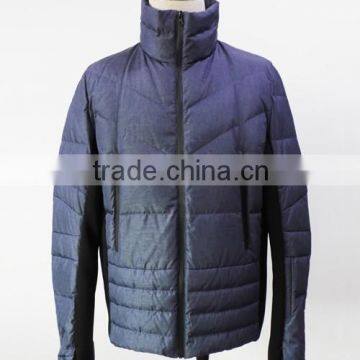 2015 men blue short jacket winter down jackets army jacket