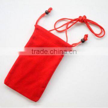 China hot sale beautiful microfiber jewelry pouch