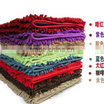 Chenille floor mat Room mat