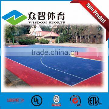 Excellent Quality outdoor portable basketball court sports flooring