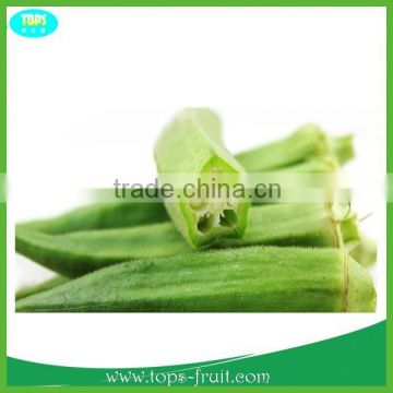 2015 Green Fresh Okra Vegetable