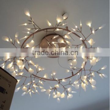 Replica famous new design hot sale modern docorative led chandelier for hotel project