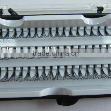 Professional workmanship individual eyelash extension/flare synthetic clusters