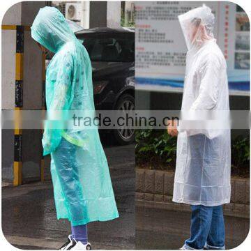 red long section PVC adult rain coat,PVC rain coats with hood,PVC rain suit