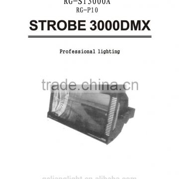 3000W atomic strobe martin dmx controller stage lighting