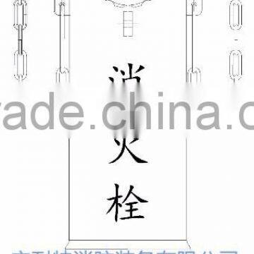 Bump Protected Type Outdoor Landing Fire Hydrant photo-3