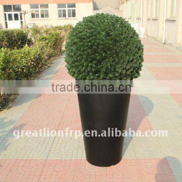 GR07110 black outside plastic planter