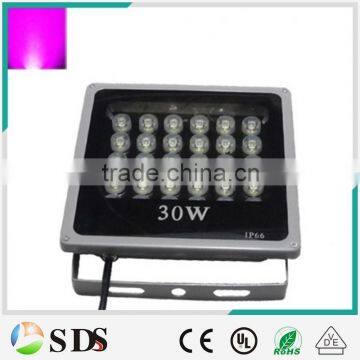 LED flood light Flood Lighting IP66 High Power Pink AC85-265V led flood light 30W