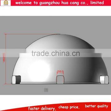 TOP inflatable big round tent inflatable event tent inflatable semi-circle tent