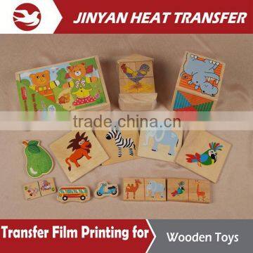 hot sale film heat transfer for wooden toys