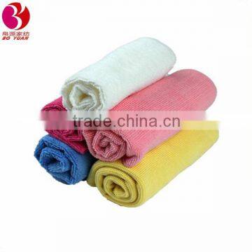 bathroom used microfiber towel