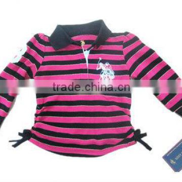 Hot sale cheap baby clothes stripe fashion baby shirt