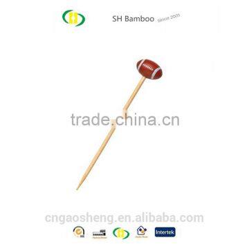 Sports Themed Bamboo Skewers (Football)