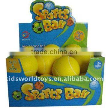 3" PU tennis ball 16pcs