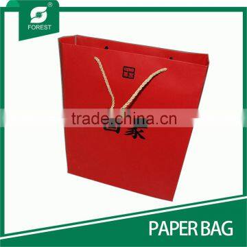 SHOPPING GIFT PAPER BAG WITH LOGO PRINT photo-6