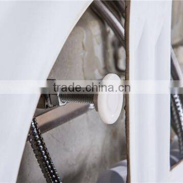 SUNZOOM Peanut Bathtub,oval Embeded Acrylic Bathtub,elliptical Acrylic Free Standing Bathtub photo-5