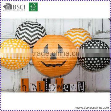 Halloween Decoration Pumpkin Paper Lantern Wholesale