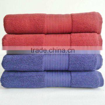 popular cotton terry bath towels