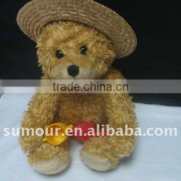 Farmer Modeling Teddy bear Toy