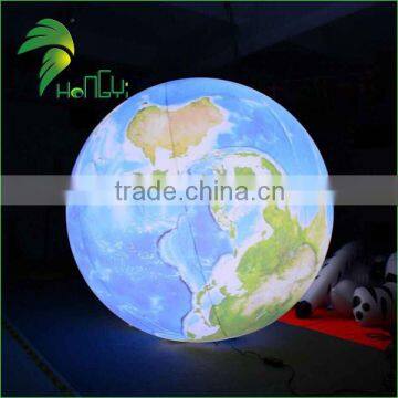 Inflatable Earth Globe , Inflatable Earth Ball , Inflatable World Map Ball With led Light