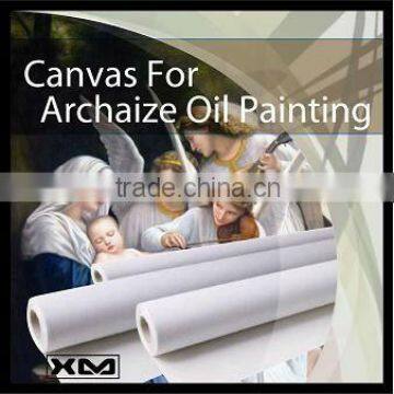 Selling Well Cotton and Poly Blend Archaize Painting Matte Canvas