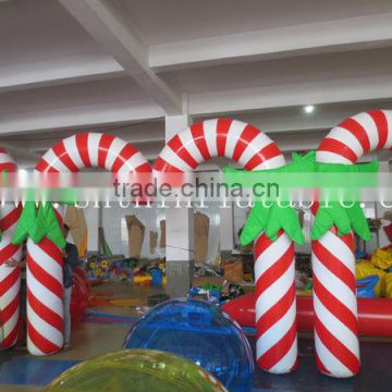 inflatable Santa Claus's crutches/ inflatable walking stick