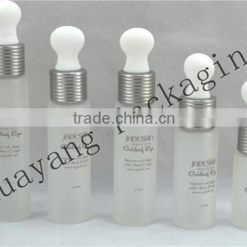 matt glass bottle for oil glass tube bottle glass baby bottle