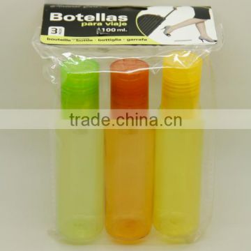 3oz airlines bottle sets with PVC bag