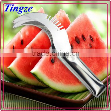 Hot selling high quality stainless steel watermelon cutter watermelon slicer