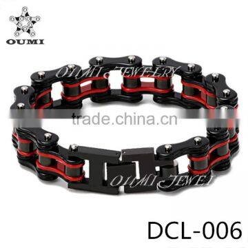 Wholesale bracelet hand chain for men 16mm bike chain stainless steel bracelet                        
                                                Quality Choice