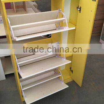 2016 Hot Design 50pairs Wooden Shoe Rack With Various Colors