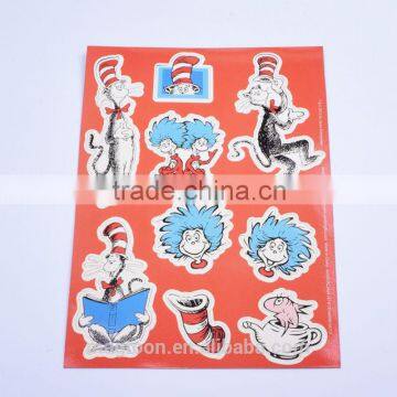 personalized lovely carton animal design dress up kits fridge magnets