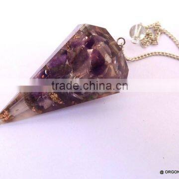 Orgone Pendulum | Amethyst Reiki Pendulum