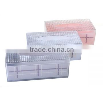 Concise Style grid square tissue box decorate sanitary ware