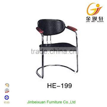 Simple Style Stackable Conference Synthetic Leather Chair photo-6