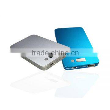 2014 lcd power display make cell phone battery charger polymer phone charger can take it to airplane