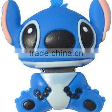 New Cool Cartoon Animal 4gb 16gb Stitch USB Flash Drive Blue