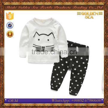 wholesale t-shirt and pants cool trendy cute kids clothes