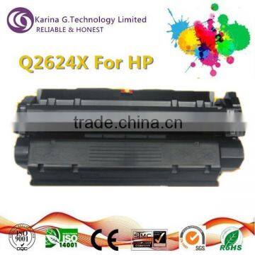 Best selling consumer products 2624X toner cartridge for hp ,3500 printing pages