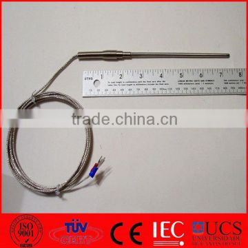 WRKK Sheathed Thermocouple with Fork Connector