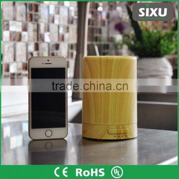 Home appliance 100ml plastic air freshener wood grain essential oil diffuser