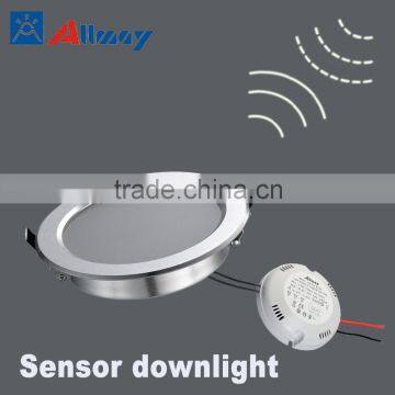 12w white led downlight with motion sensor 4000k high lumen good quality