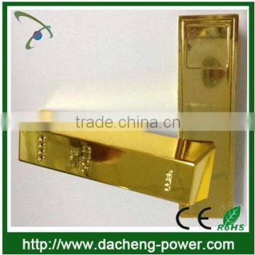 Gold bar design power bank 2600 mah power bank for smartphone