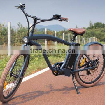 4-6 hours e charging bikes longwised beach cruiser e bike for men