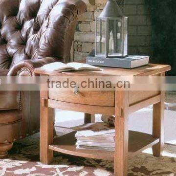 Wooden end table